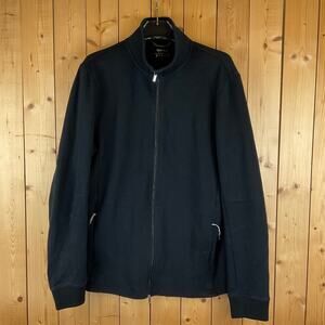 Men's Boggi Milano BTech Full-Zip Performance Jacket, Black - Size L
